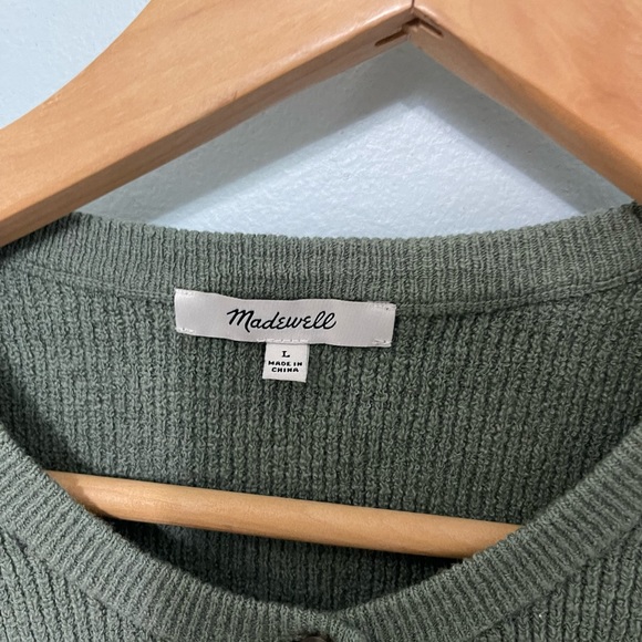 Madewell olive sweater - Picture 3 of 5